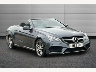 2.1 e220 bluetec amg line cabriolet g-tronic+ euro 6 (start/stop) 2dr
