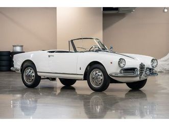 1960 alfa romeo giulietta spider