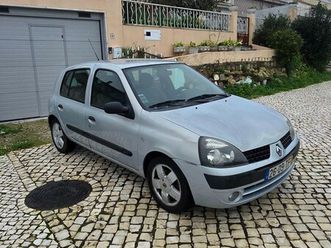 renault clio 1.5 dci 5 lugares março/02