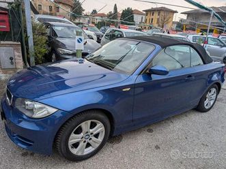 bmw 120 i cabrio- benzina - automatica
