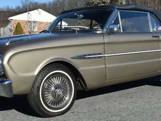 1963 ford falcon futura convertible 289 v8 c4 auto video