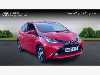 toyota aygo x-clusiv3 hatchback's 1.0 vvt-i x-clusiv3 x-shift euro 6 5dr (safety sense)