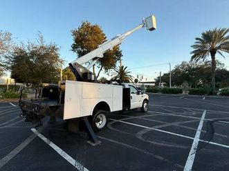 2001 f550 7.3 4x4 bucket truck