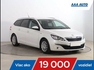 peugeot 308 sw 1.2 puretech, style, sr,2.maj, serv.kniha