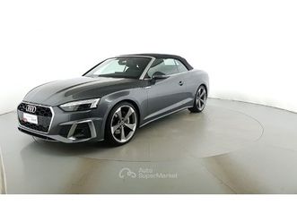 - a5 cabrio 45 2.0 tfsi mhev s line edition quattro 265cv s-tronic