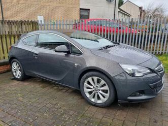 2014 vauxhall astra gtc sri cdti 1956cc turbo diesel automatic