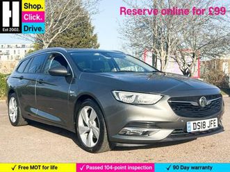2018 vauxhall insignia 2.0 turbo d blueinjection sri nav sports tourer 5dr diesel manual euro 6 (...