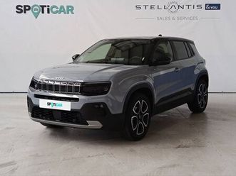 jeep avenger 1 1.2 tg 100cv mt altitude