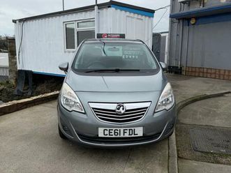 2011 vauxhall meriva 1.4t 16v se 5dr mpv petrol manual