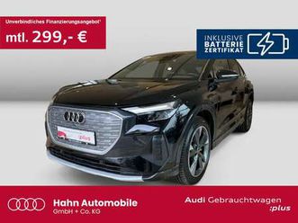 q4 sportback 35e-tron virtual standklima cam acc