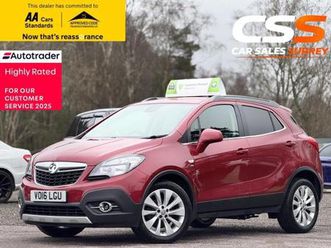 vauxhall mokka 1.4i turbo se 4wd euro 6 (start/stop) 5dr 2016