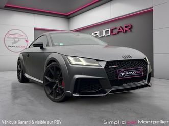audi tt rs coupe 2.5l tfsi 400 s tronic 7 quattro pack carbon carplay garantie 12 mois