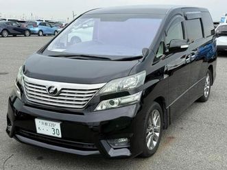 2011 toyota vellfire 2.4z platinum selection 7 seater mpv low miles air