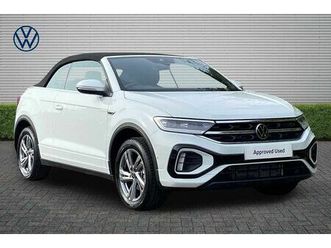 volkswagen t-roc cabriolet - 1.5 tsi r-line 2dr dsg