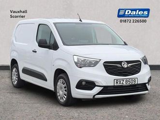 2022 vauxhall combo combo 1.5td 2300 sportive l1 100ps van panel van diesel manual