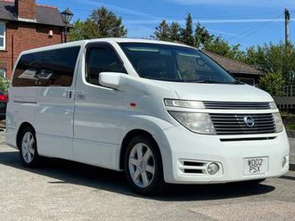 nissan el grand highway star fantastic mpv beautiful condition petrol