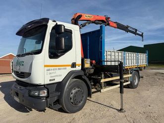 reanult midlum 270 con grua - palfinge