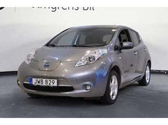 nissan leaf ränta 0,95% | 30kwh, backkamera, navigation, elhissar