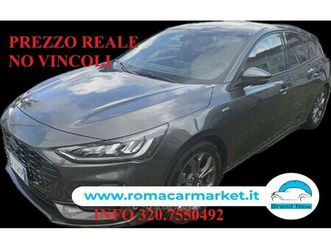 focus 1.0 ecoboost h st-line 125cv aziendale km certificati