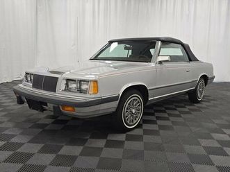 1986 chrysler lebaron