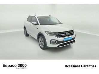 volkswagen t-cross 2022 - blanc métallisée - t-cross 1.0 tsi 110 start/stop dsg7
