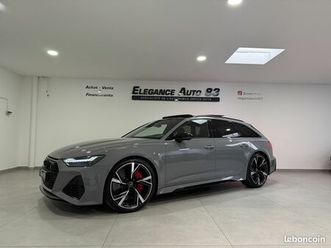 audi rs6 avant 4.0 v8 tfsi 600ch quattro tiptronic / suivi audi / pas de malus