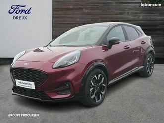 ford puma 1.0 ecoboost 125ch s&s mhev st-line x vivid ruby edition powershift