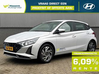 hyundai i20 1.0 t-gdi 48v mhev 100pk comfort | apple carplay & android auto | 16 inch lichtmetalen velgen |