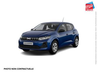 dacia nouvelle sandero journey eco-g 120 - 25 neuf - hess automobile