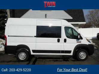 2020 ram promaster cargo van set-up for mobile office van bright white