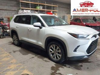 toyota grand highlander limited 2024 2.4 benzyna 265km