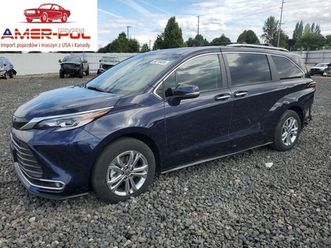 toyota sienna limited 2023 2.5l 2.5 hybryda 245km