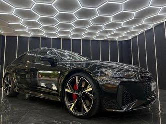 2022 audi rs6 carbon black tfsi mhev quattro auto estate petrol automatic