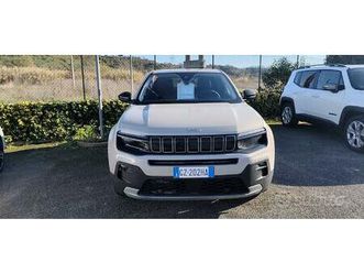 jeep avenger 1.2 turbo 100 cv summit