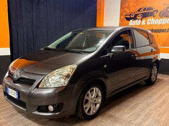 toyota corolla verso 7 posti unico proprietario