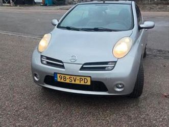 nissan micra c+c 2006 grijs nissan micra cabrio/cabriolet — nissan — marktplaats