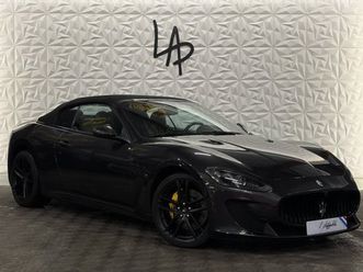 maserati granturismo grancabrio mc stradale 460ch - bva