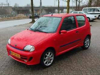 fiat seicento 1.1 sporting 1998 rood — fiat — marktplaats
