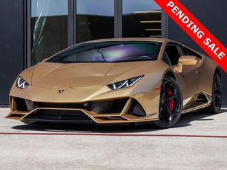 used 2020 lamborghini huracan evo base