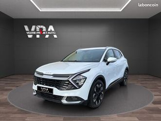 kia sportage 4x4 phev 265 ch bva – hybride rechargeable – régulateur adaptatif – volant chauffant – radars av/ar
