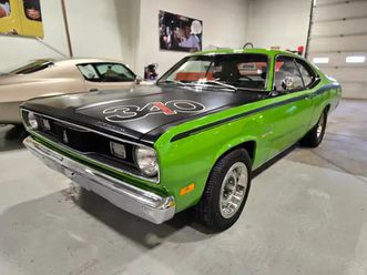 1970 plymouth duster 340 - 4-speed - sassy grass!