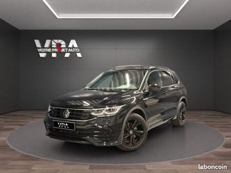 volkswagen tiguan 2.0 tdi 200ch 4motion dsg7 - r line - toit ouvrant - carplay - sièges électriques à mémoire - acc
