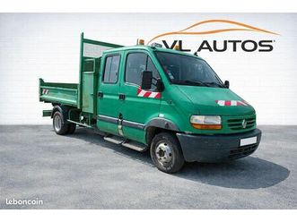renault mascott benne - double cabine 7 places - année 2003