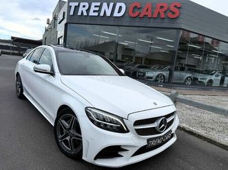 mercedes classe c 200 d aut 9g-tronic facelift pack amg pano cam led amb