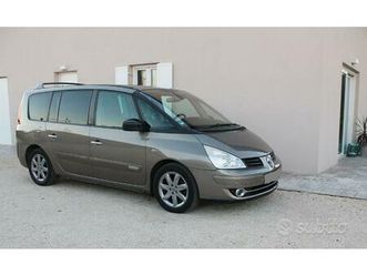 renault grand espace 2.0 dci 7 posti con gancio