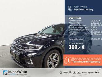 t-roc 1.5 tsi r-line ahk+led+rfk+navi+applecar