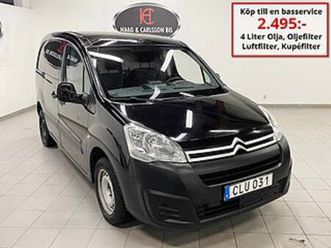 citroën berlingo van increased payload 1.6 bluehdi 75hk