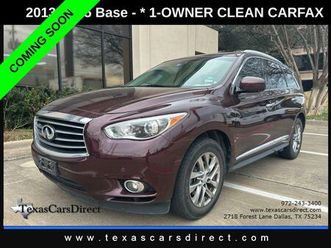 used 2013 infiniti jx35 base