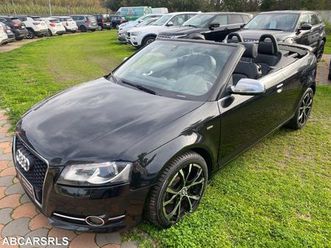 audi - a3 cabrio - 1.6 tdi sline - neopatentati -