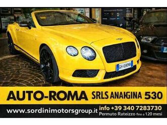 bentley continental gtc v8 s limited editionblack friday 89000 !!finanzio fini a 180 mesi ant 0 rata 2000 mese!!